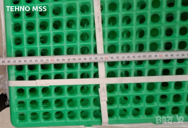 Пластмасови подови решетки за клетки за зайци, Дъна 59х59 см, Комплект 10 броя, снимка 8 - За гризачи - 42652412