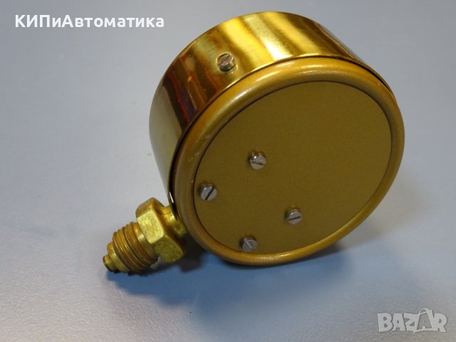 Манометър Drager/ Emerson Ф63 mm, 200 bar, снимка 3 - Резервни части за машини - 41728777