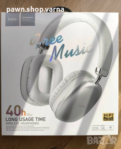 Нови безжични слушалки Hoco W35 – Silver, снимка 4 - Безжични слушалки - 51623880