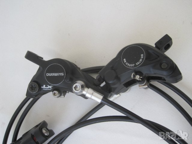 Shimano Deore XT br-M785-комплект хидравлични спирачки, снимка 7 - Части за велосипеди - 41981643
