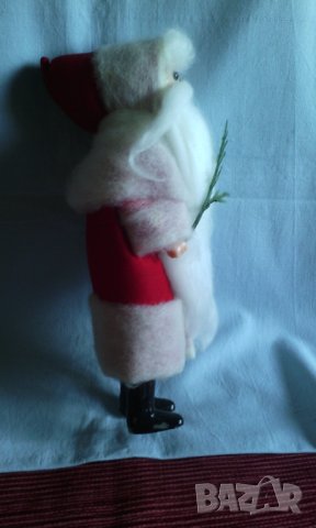 Уникален Дядо Мраз антика - от времето когато нямаше Дядо Коледа, снимка 2 - Антикварни и старинни предмети - 38778432