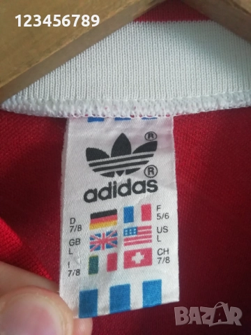 Czechoslovakia Match Worn Issue Home 1987 1988 1989 Adidas Shirt Jersey Trikot Football Vintage #5 , снимка 6 - Тениски - 52688901