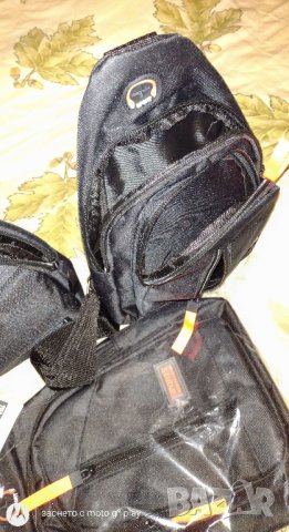 Чанти ,черни за през рамо с изход за жични слушалки, снимка 6 - Чанти - 44357287