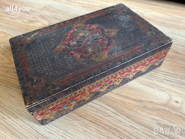 Ретро стари дървени кутии, снимка 3 - Антикварни и старинни предмети - 36857561