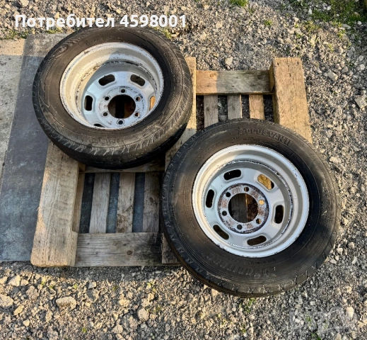 2бр.Джанти+Гуми 16цола 6x170 за ДВОЙНА ГУМА Iveco Daily(2000-2025), снимка 6 - Гуми и джанти - 53754025
