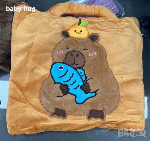 Мека капибара Лабубу, снимка 2 - Плюшени играчки - 51681082