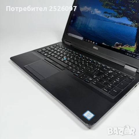 Лаптоп DELL Latitude E5570/i5-6300U/8GB RAM/256GB SSD/Подсветка, снимка 5 - Лаптопи за работа - 51106507