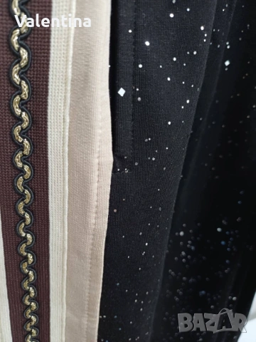 Нов дамски комплект от 2 части с блестящи частици , снимка 2 - Комплекти - 53732793