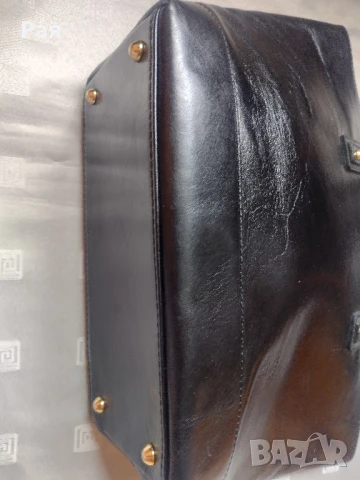 Кожена дамска чанта, снимка 5 - Чанти - 50665256