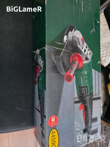 НОВ Ъглошлайф 230мм Parkside PWS 230 F5 с гаранция до Ноември 2027, снимка 3 - Други инструменти - 52918493