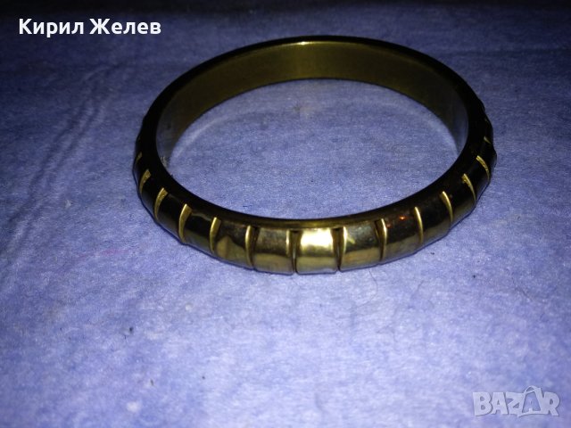 ШАРМАНТНА МЕСИНГОВА ВИНТИДЖ - АРТ ГРИВНА 37955, снимка 7 - Гривни - 40805248