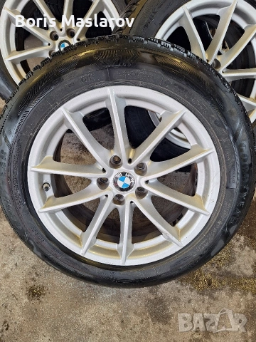 Джанти + 225 55 17 Зимни Goodyear Ultra grip Performance 3, снимка 2 - Гуми и джанти - 53575829