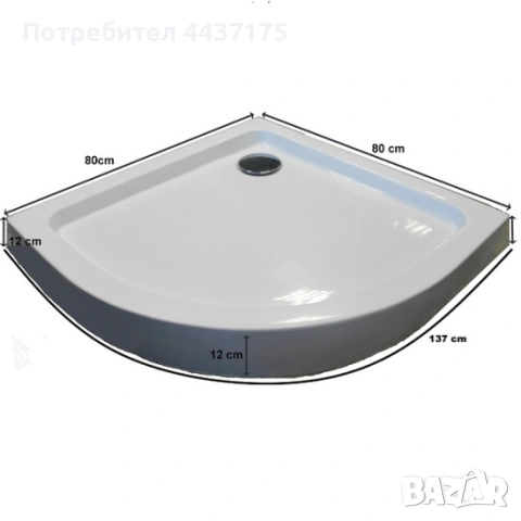 BR80-Комплект овално корито с висок борд (цяла престилка), крачета, сифон, снимка 2 - Душ кабини и вани - 53629838