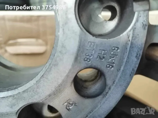 Оригинални алуминиеви джанти за мерцедес 8 х18 х66.6 /ет 38 , снимка 2 - Гуми и джанти - 56200958