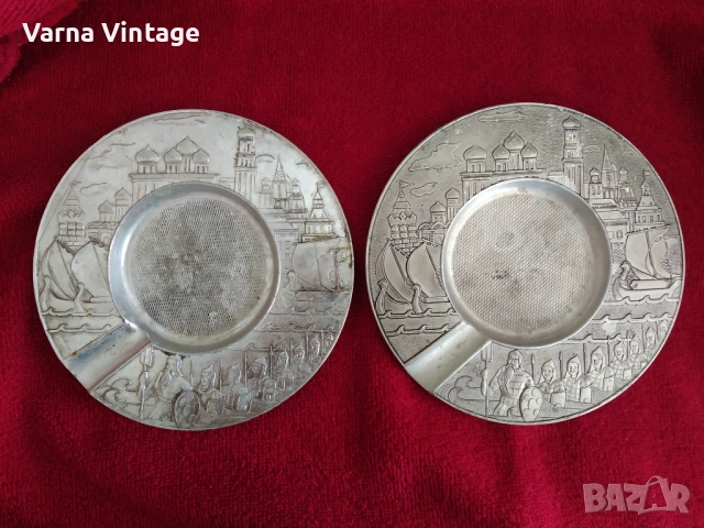  Два вида пепелник "Приказки на Пушкин". 60-70-те години. СССР. цена за двама.