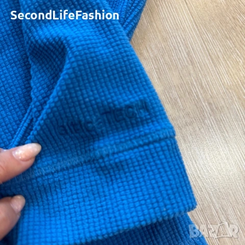 Дамски полар блуза с цип и яка Kathmandu Alicatech размер M, снимка 5 - Блузи с дълъг ръкав и пуловери - 53175638