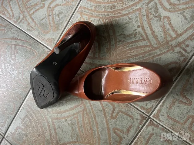 Обувки Ralph Lauren+подарък 2-ри чифт Ralph Lauren, снимка 3 - Дамски обувки на ток - 50069052