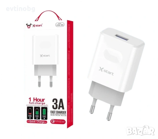 Бързо USB зарядно устройство