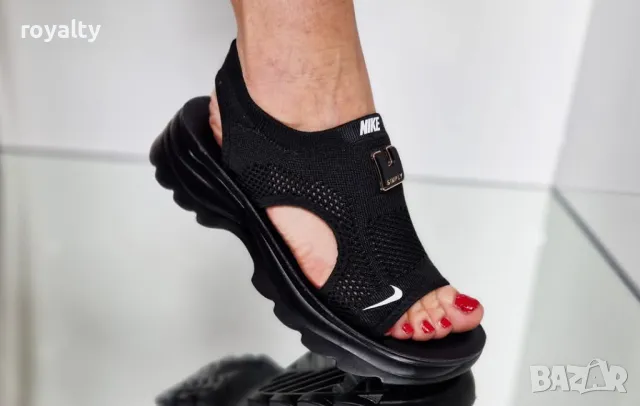 Nike черни дамски сандали , снимка 6 - Сандали - 50394165