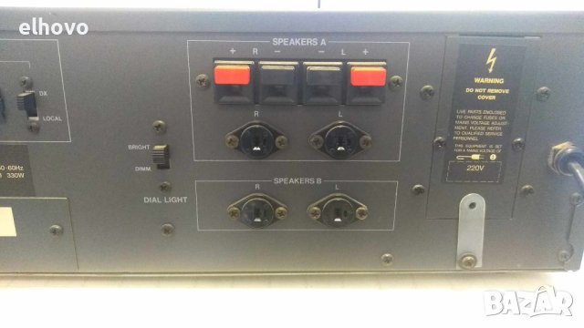 IТT HIFI 8033 TUNER/AMPLIFER, снимка 9 - Ресийвъри, усилватели, смесителни пултове - 41654059