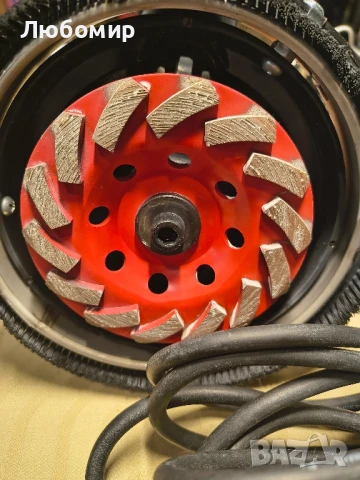 FEIDER Шлайфмашина за бетон 1500 W 7 скорости с променлива скорост, плавен старт, мека дръжка , снимка 4 - Други инструменти - 51363840