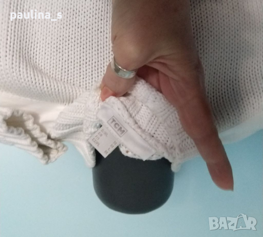 Памучен спортен пуловер "TCM" / 100% органичен памук , снимка 5 - Блузи с дълъг ръкав и пуловери - 36224804