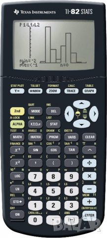 Калкулатор Texas Instruments 82 Stats, снимка 1 - Ученически пособия, канцеларски материали - 39973773