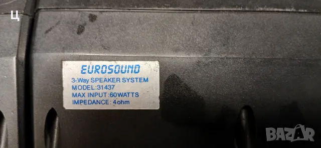 Ретро външни Eurosound трилентови колони , снимка 6 - Аксесоари и консумативи - 48360111