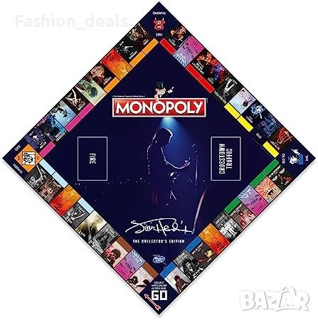 Нова настолна игра Monopoly Jimi Hendrix Уникална Табла, 6 Метални Пулове и Страхотни Снимки, снимка 5 - Настолни игри - 42730123