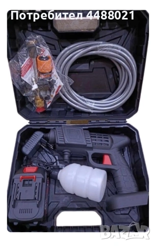 Акумулаторна водоструйка с 2 батерии 48V, снимка 2 - Парочистачки и Водоструйки - 53826970