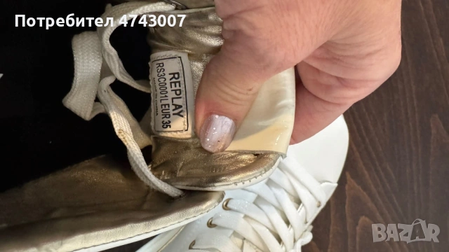 Дамски Кецове Replay , снимка 7 - Кецове - 53557638