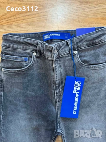 KARL LAGERFELD нови дамски дънки Skinny fit с висока талия, снимка 4 - Дънки - 53081858