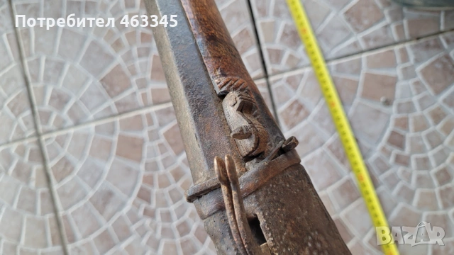 Пушка, кремъклийка, шишане, бойлия, фитилна пушка, снимка 9 - Антикварни и старинни предмети - 53262340