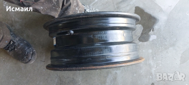 Желязна джанти за Рено Клийо 2 14ц, снимка 4 - Гуми и джанти - 51795418