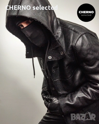 Мъжко дълго шерпа яке • палто тип дъфъл от изкуствена кожа CINQUE Faux Leather Dufflecoat - L , снимка 8 - Якета - 53670123