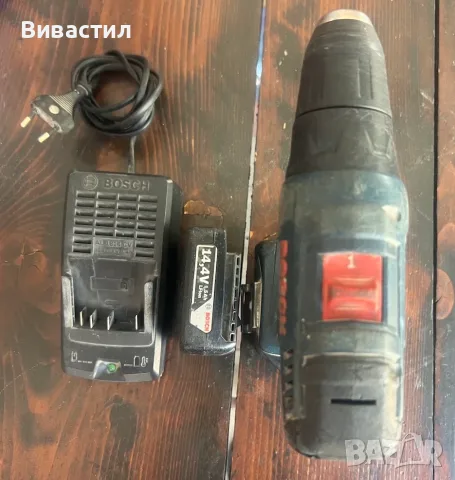 Акумулаторен двускоростен винтоверт BOSCH 14,4V Li-Ion с ляв и десен ход внос от Германия., снимка 3 - Винтоверти - 55777680