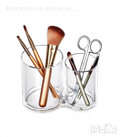 ПРОЗРАЧЕН ОРГАНАЙЗЕР ЗА КЛЕЧКИ ЗА УШИ И ПАМУЧНИ ТАМПОНИ - код 1877, снимка 2 - Други - 34240251