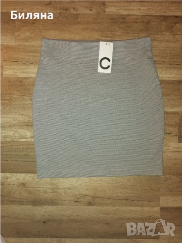 Нова сива пола, снимка 3 - Поли - 36358317