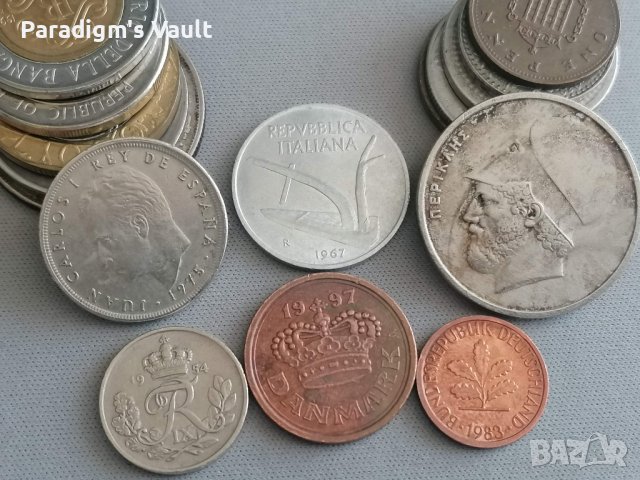 Лот от 6 монети - Европа | 1954г. - 1997г., снимка 2 - Нумизматика и бонистика - 41698040