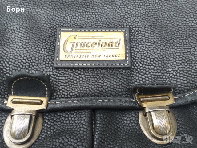 GRACELAND чантичка естествена кожа, снимка 2 - Други ценни предмети - 34787338