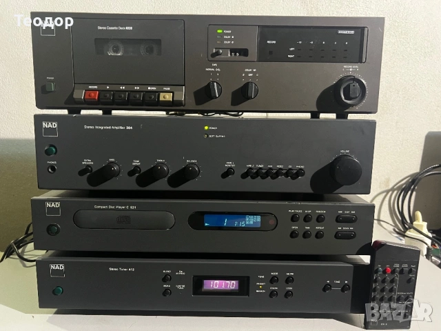Аудио сет NAD с четири компонента, снимка 2 - Аудиосистеми - 53030971