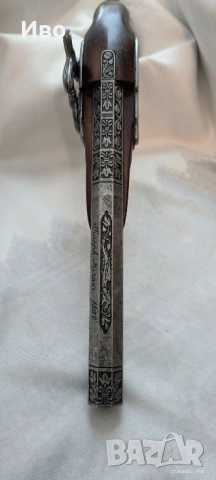 Капсулен пистолет Joseph Kirner 1807, снимка 5 - Колекции - 52198970