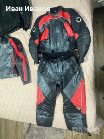 Продавам кожени Мото дрехи!Мъжки и Дамски!!!