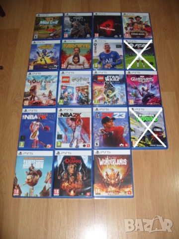 Игри за PlayStation 5, PS5 Част 1 - 30лв за брой