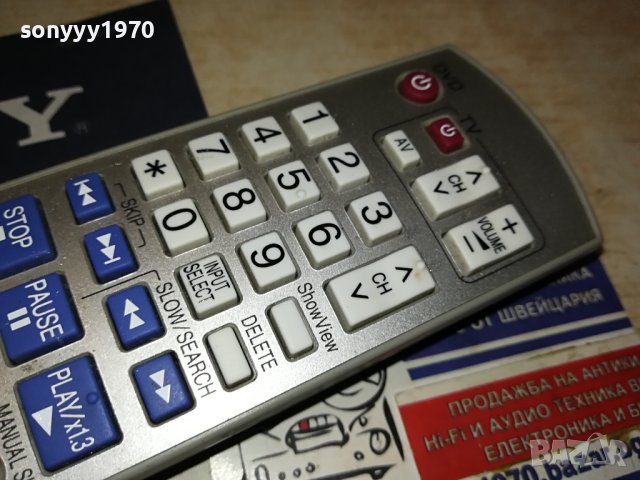 PANASONIC DVD/TV REMOTE 2608231746, снимка 3 - Дистанционни - 41974503