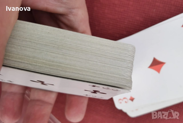 Ретро карти за белот, покер и др COEUR ГДР, снимка 4 - Карти за игра - 53619521