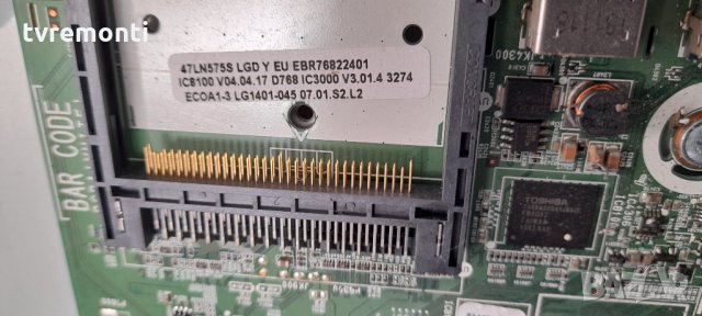 MAIN BOARD ,EAX64797004(1.1),EBT62345936,EBR76822401, for, LG 47LN5708, снимка 2 - Части и Платки - 34616690