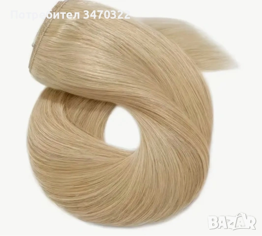 Екстеншъни 100% човешка Remy коса, снимка 3 - Аксесоари за коса - 53168986