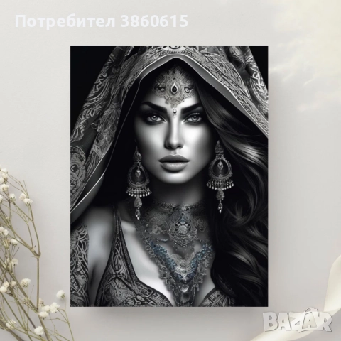 Shape of my heart - Луксозна светеща картина 