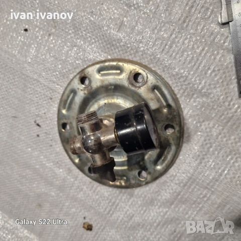 Манометър Налягане Вода , снимка 2 - Водни помпи - 50491335